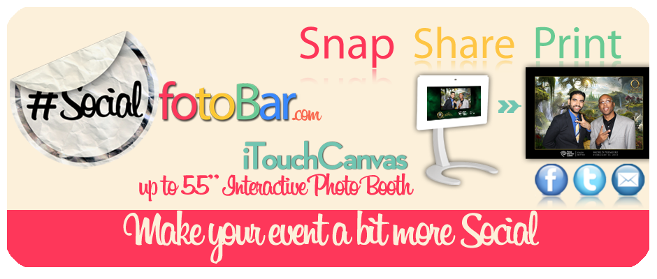 Interactive Social Media Photo Booth